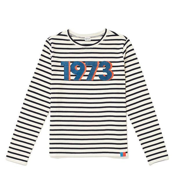 The Modern Long 1973 - Cream/Navy Product Image