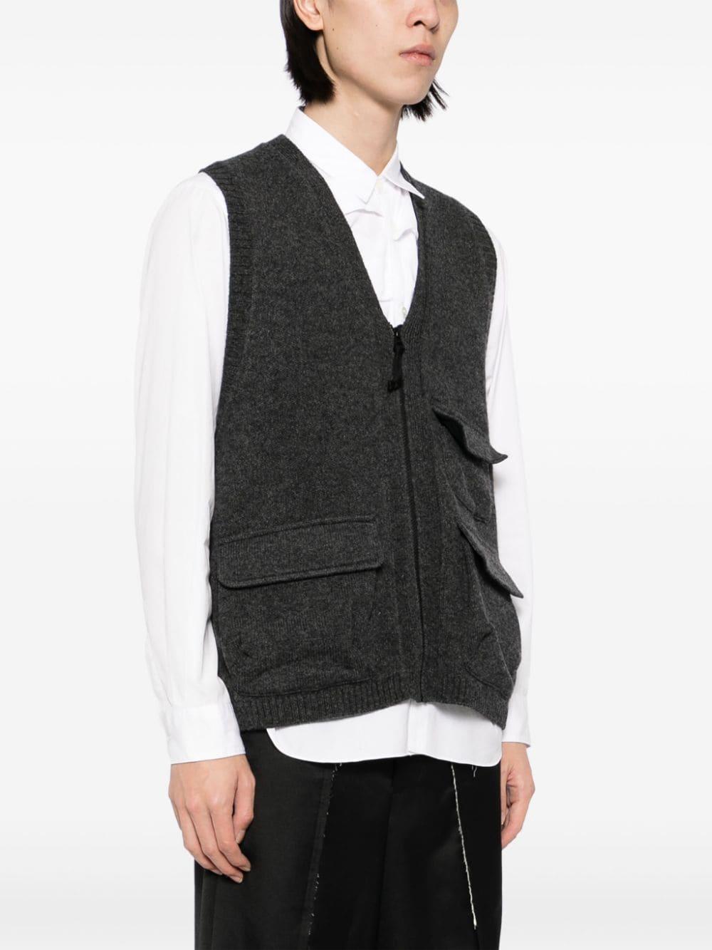 zip-up cardigan Product Image