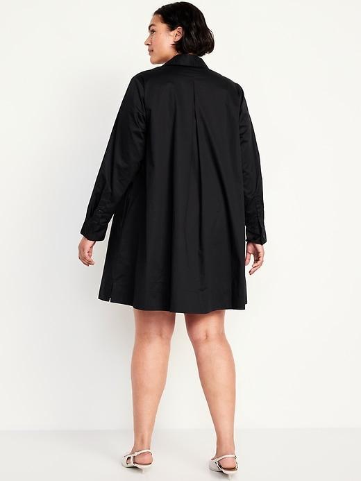 Loose Mini Shirt Dress Product Image