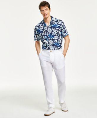 Club Room Mens 100% Linen Pants, Created for Macys Product Image