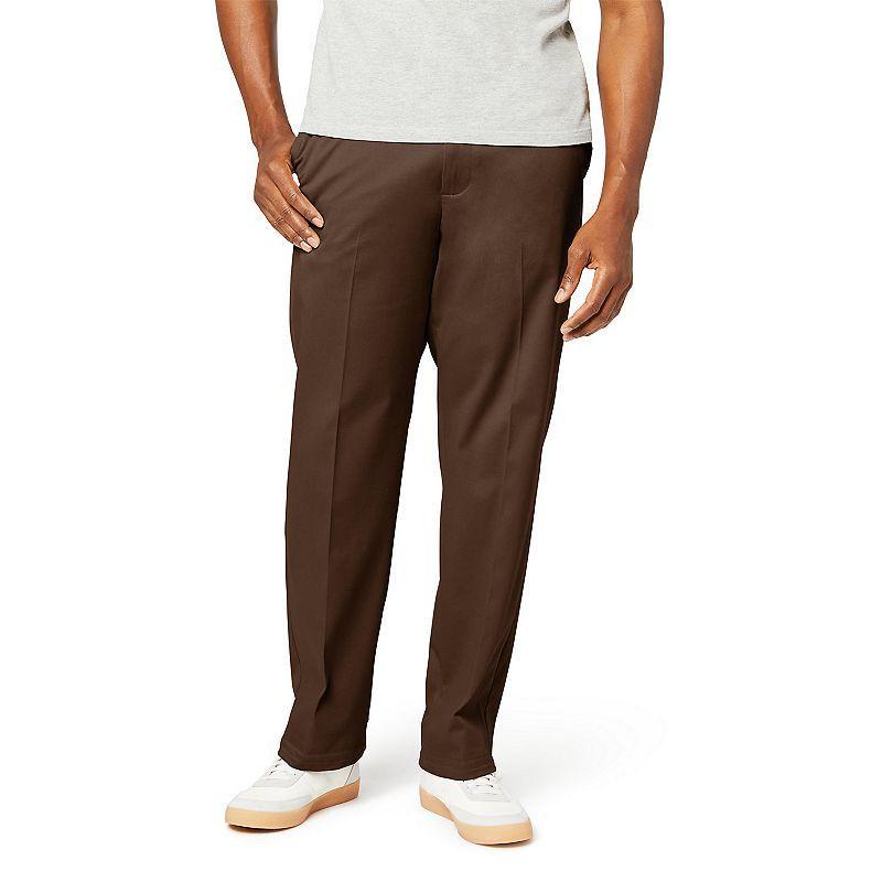 Dockers Easy Khaki D3 Classic Fit Pants (Coffee Bean) Men's Clothing Product Image