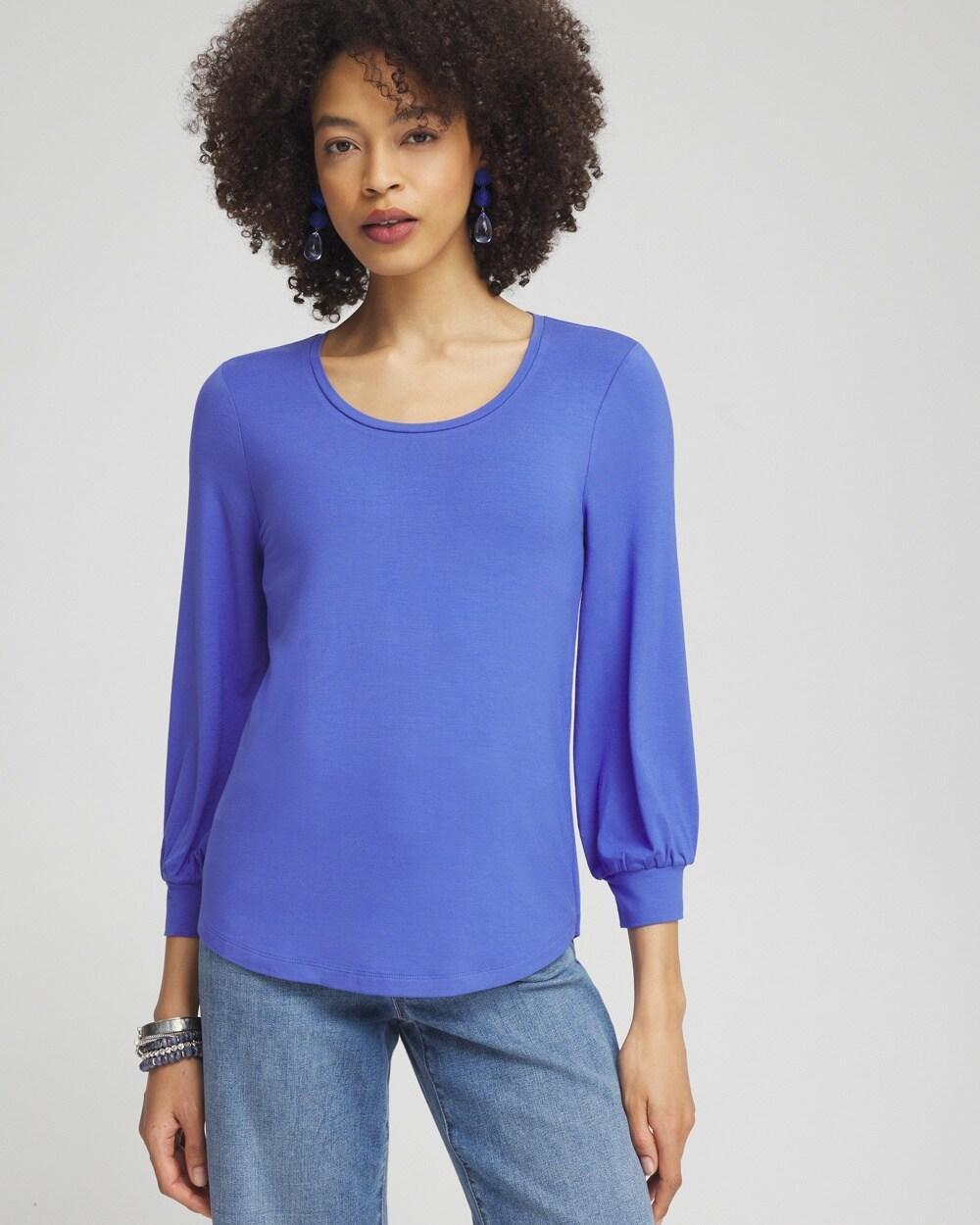 Women's Touch of Cool Smock Sleeve Tee Product Image