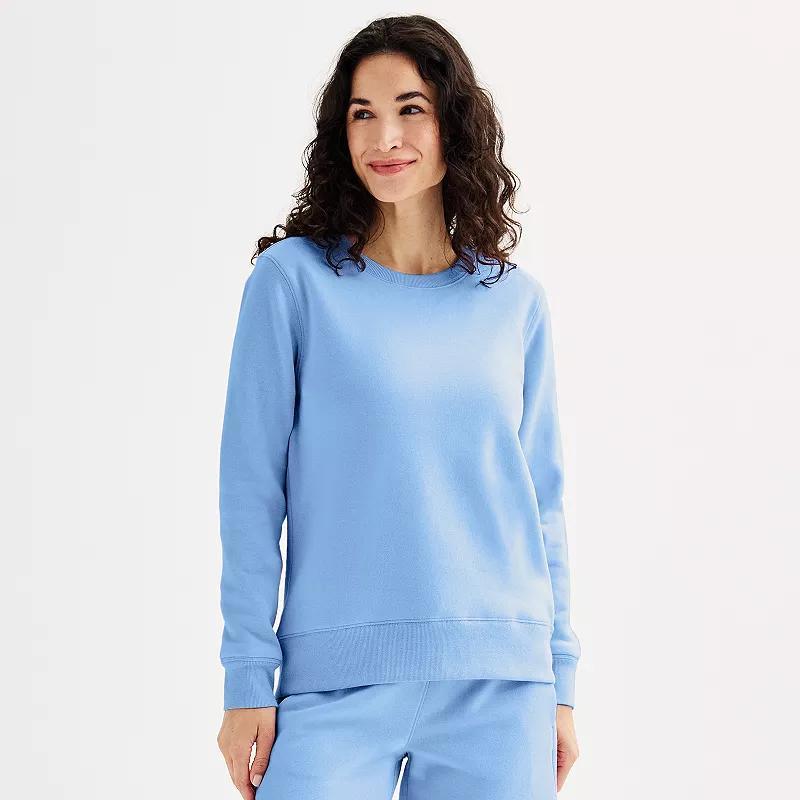 Womens Tek Gear Ultrasoft Fleece Crewneck Sweatshirt Product Image