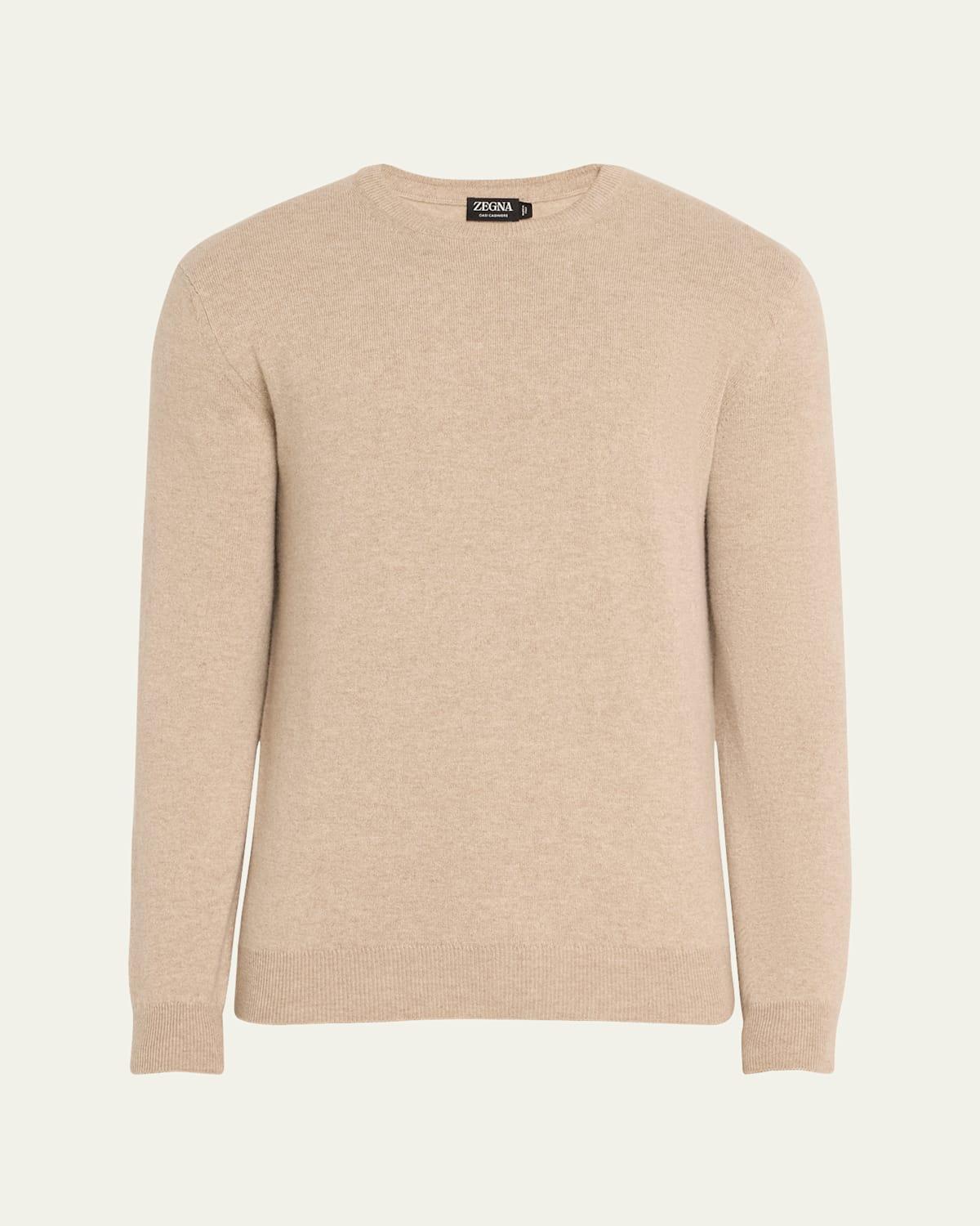 Mens Solid Oasi Cashmere Sweater Product Image