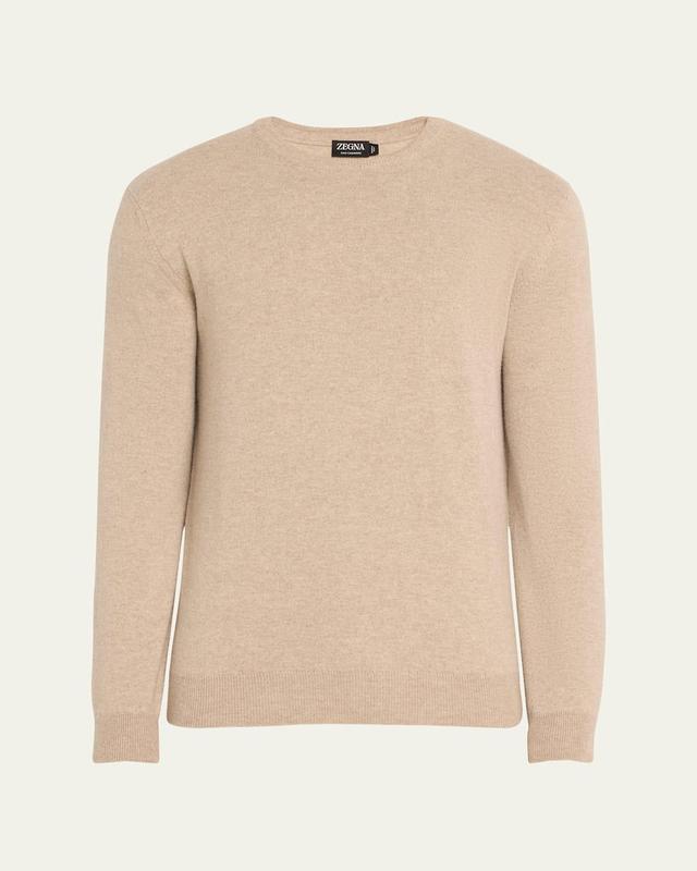 Mens Solid Oasi Cashmere Sweater Product Image