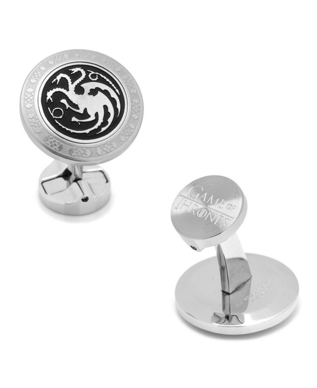 Targaryen Filigree Stainless Steel Cufflinks Product Image