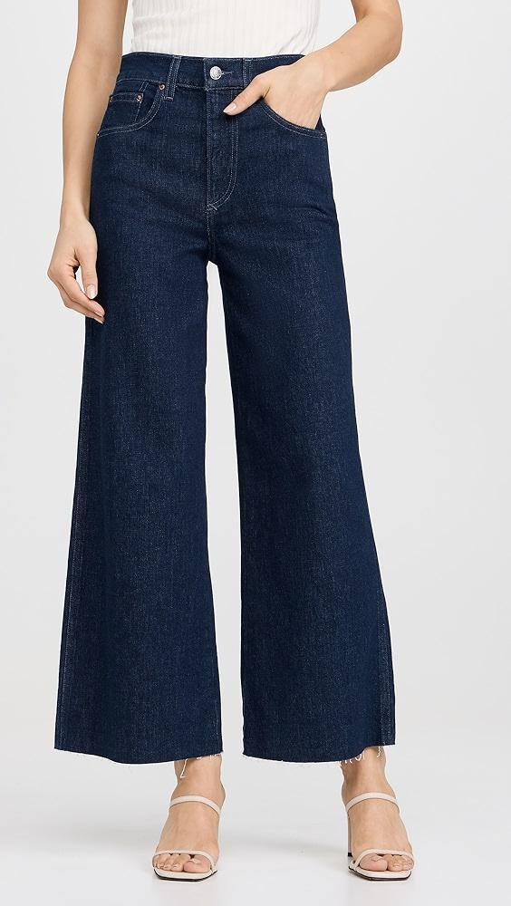 LE JEAN Juliette Wide Leg Ankle Jeans | Shopbop Product Image