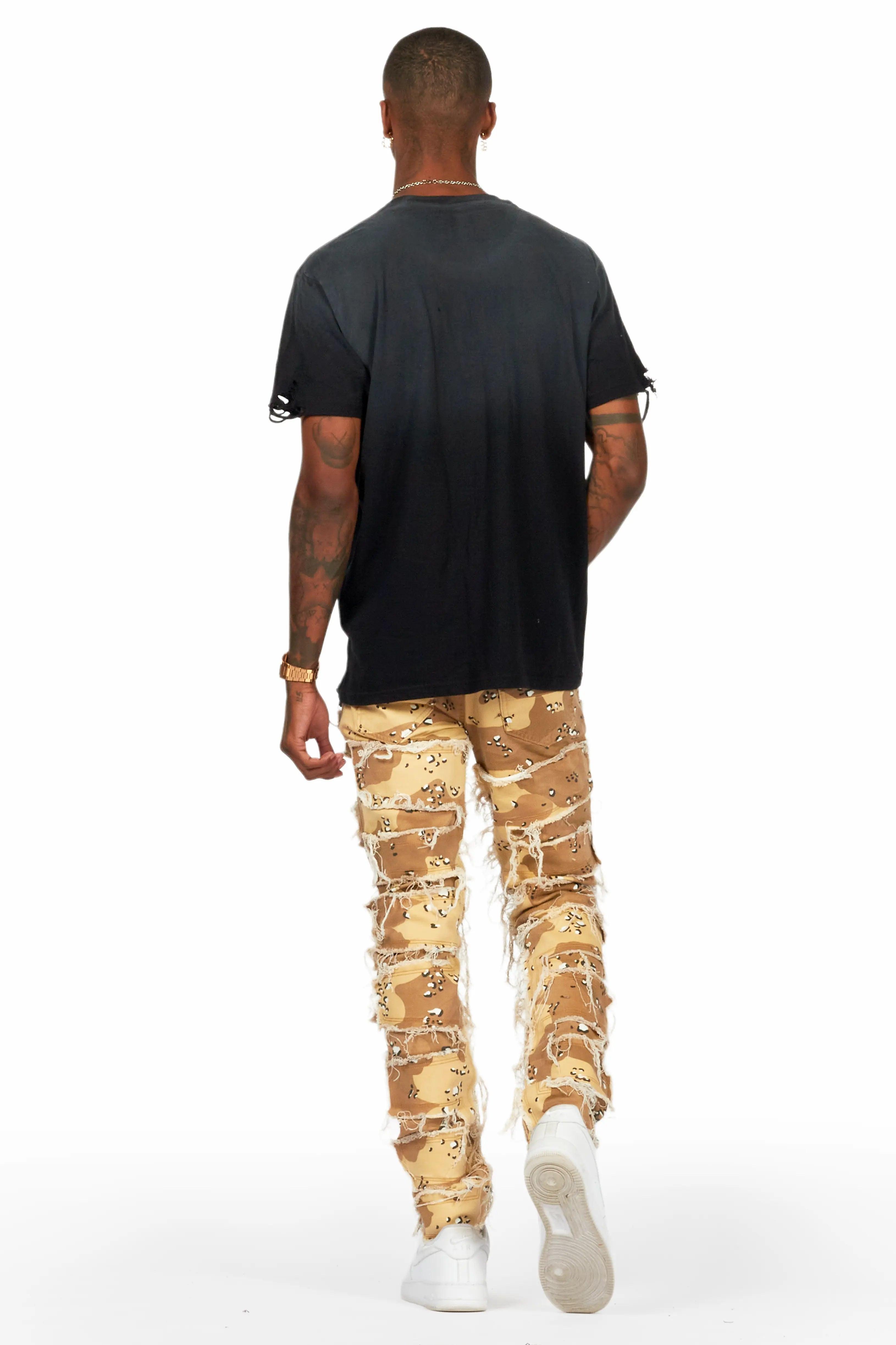 Shake Desert Camo Slim Fit Jean Male Product Image