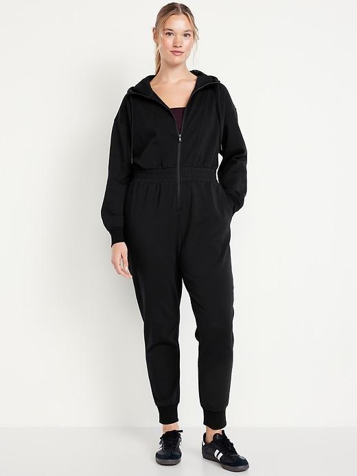 Dynamic Fleece Hooded Jumpsuit Product Image