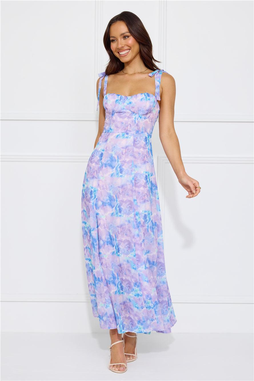 Life Of A Socialite Maxi Dress Purple product image