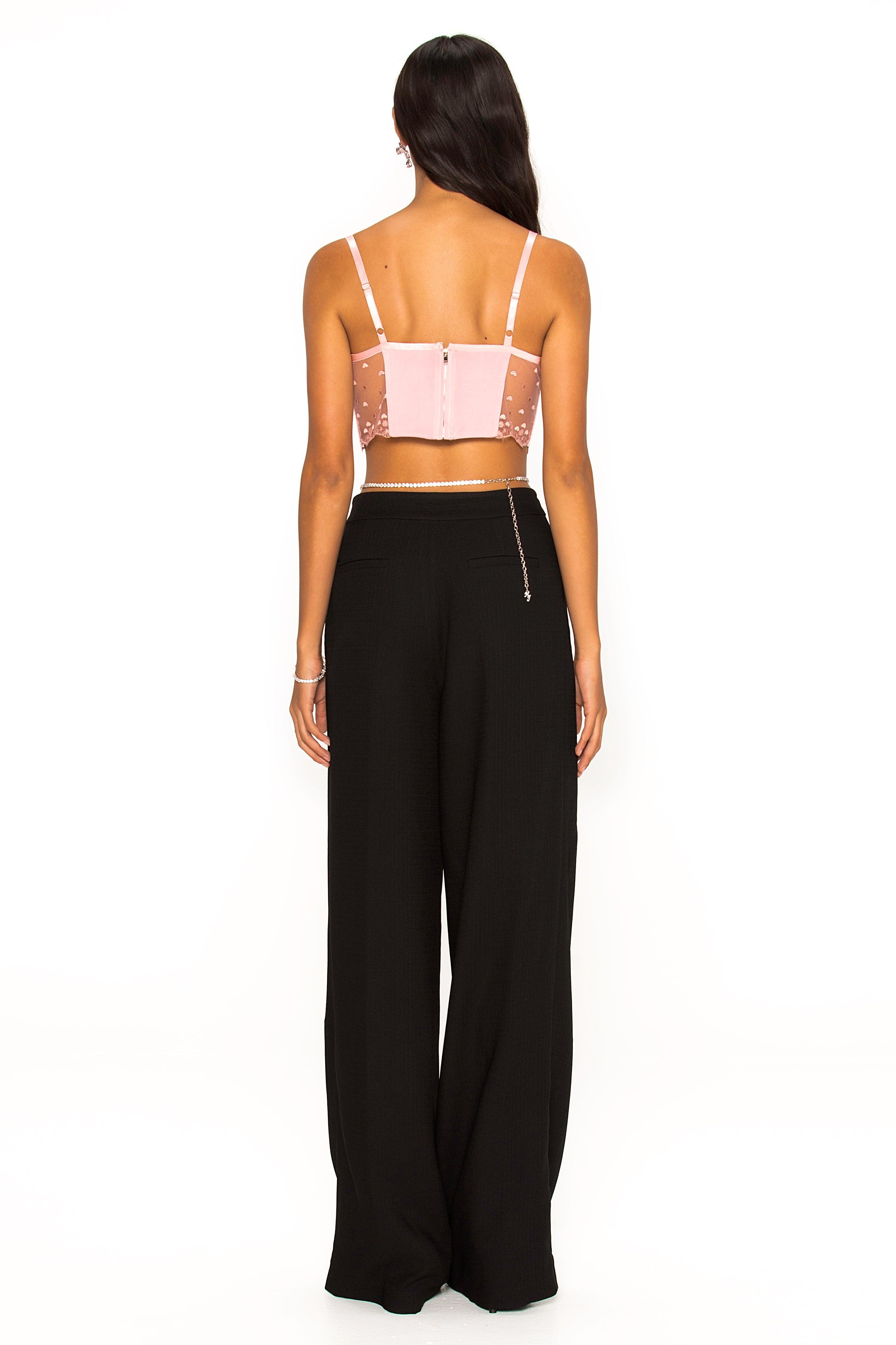 Kira Corset Top (Pink) Product Image