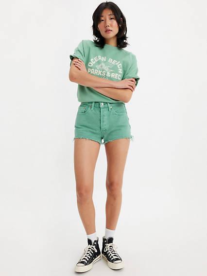 Levi's Original Fit High Rise Women's Shorts Product Image