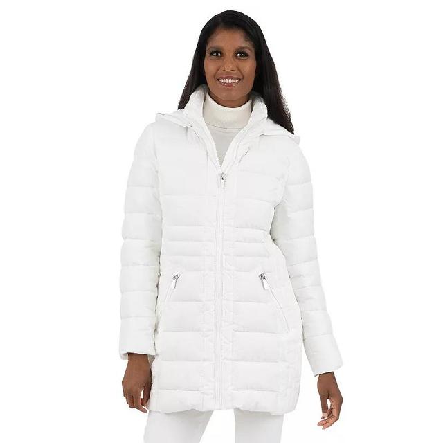 Womens Fleet Street Detachable Hooded Puffer Coat Product Image