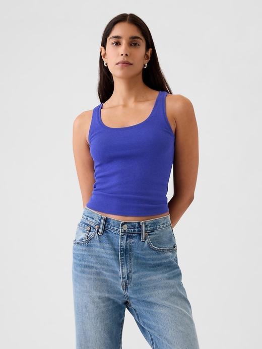 Modern Cropped Tank Top Product Image