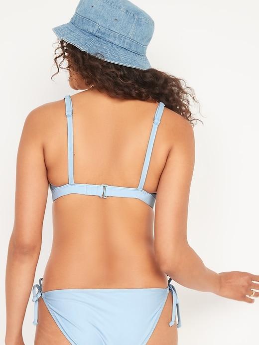 Low-Rise String Bikini Swim Bottoms Product Image