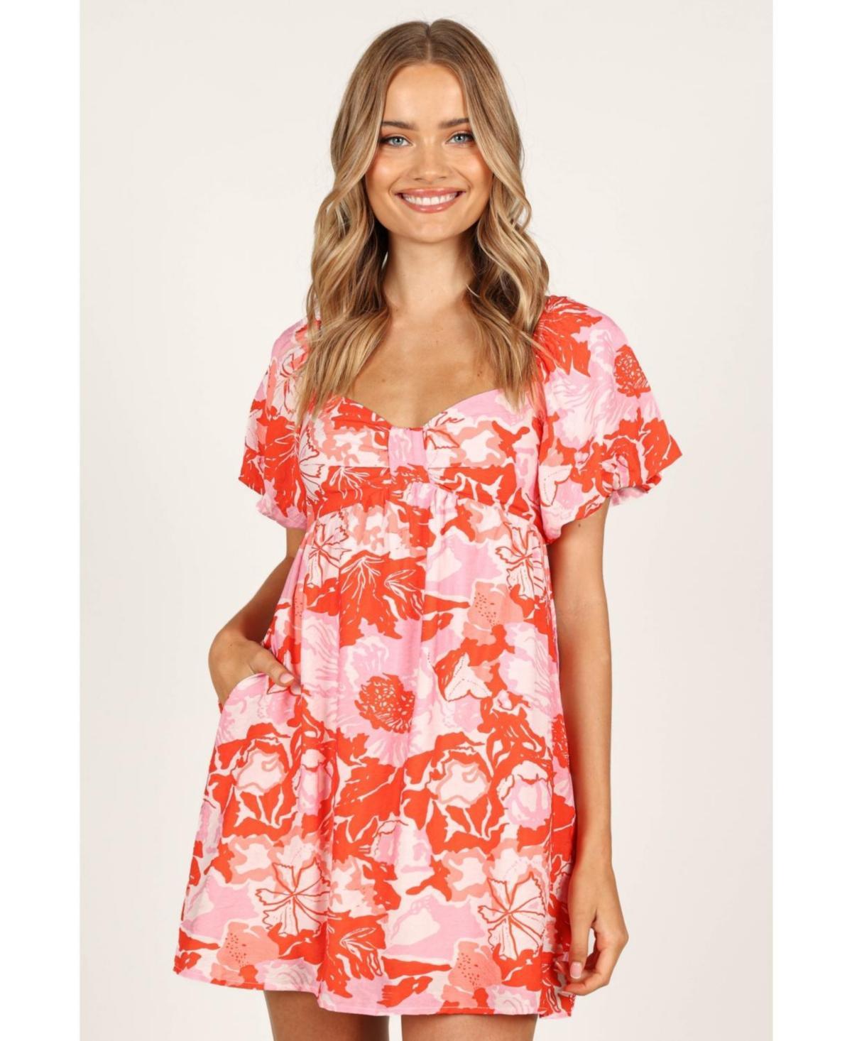 Petal and Pup Womens Maggie Mini Dress - Pink Product Image