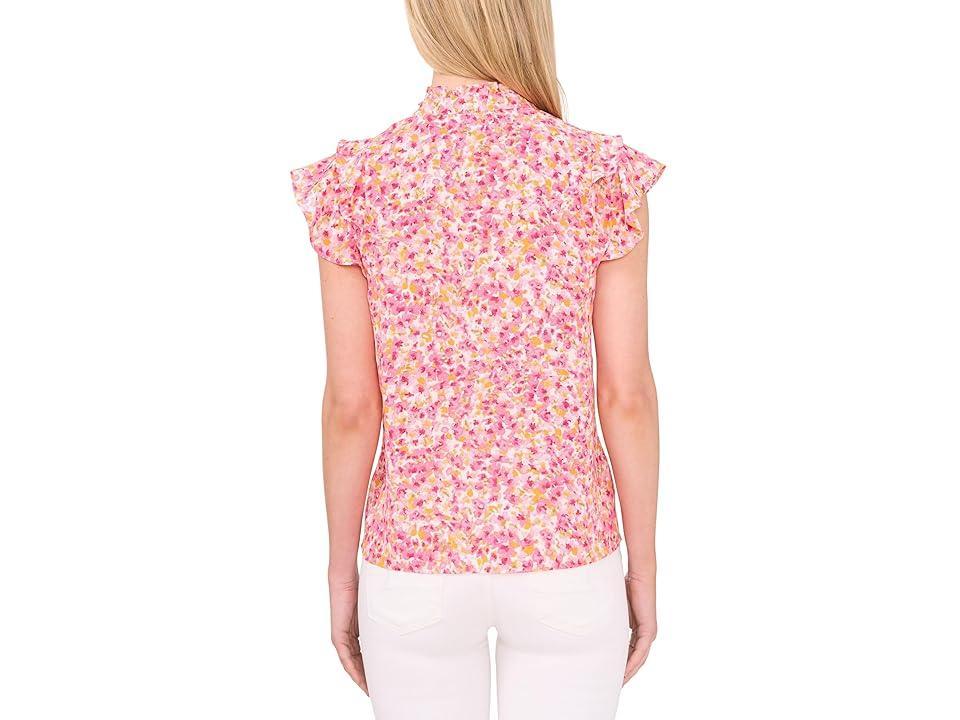 Women's Button Up Pin Tuck Blouse Product Image