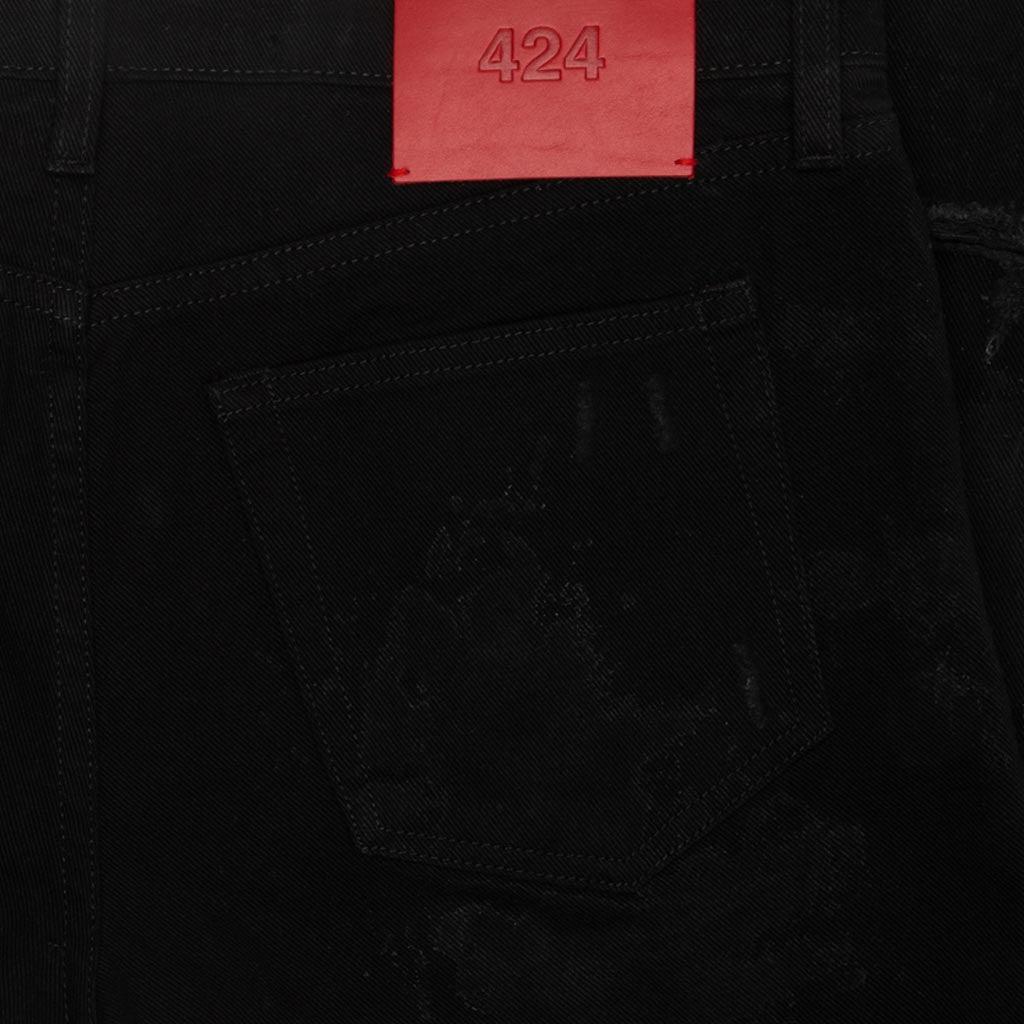 4 Pocket Denim Pant - Black Male Product Image