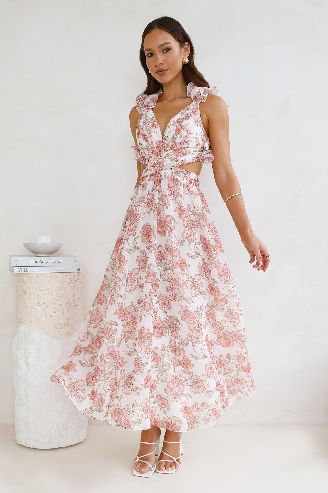 Extra Guest Maxi Dress Pink product image