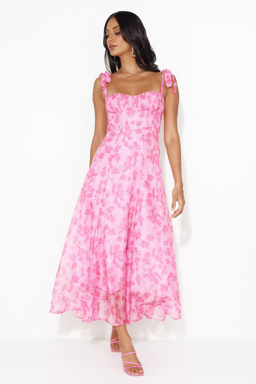 Play Dress Ups Midi Dress Pink Product Image