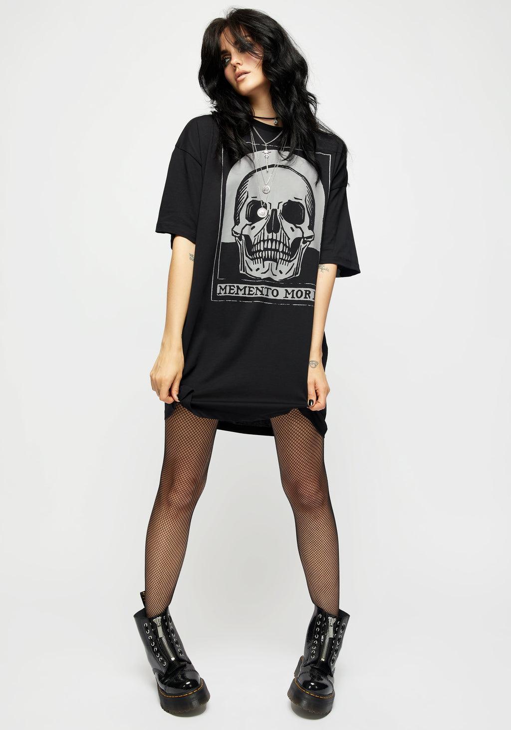 Memento Mori Tee Dress Product Image