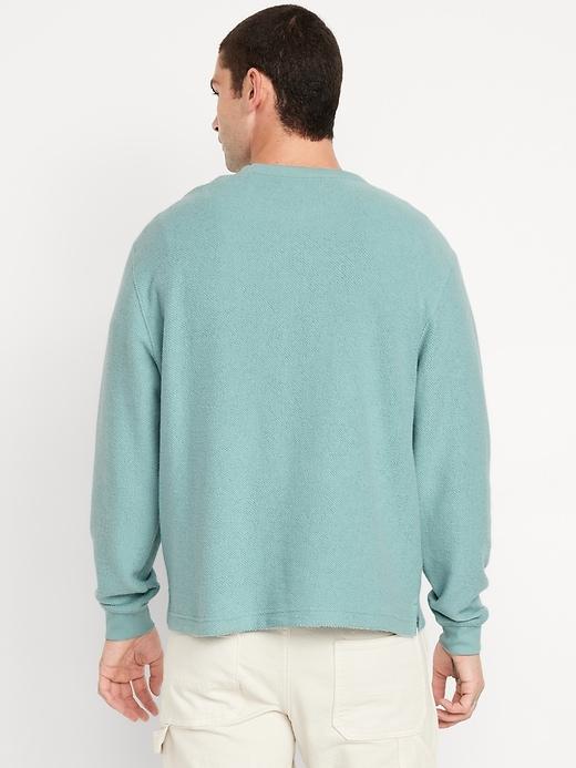 Terry Crew-Neck Sweatshirt Product Image