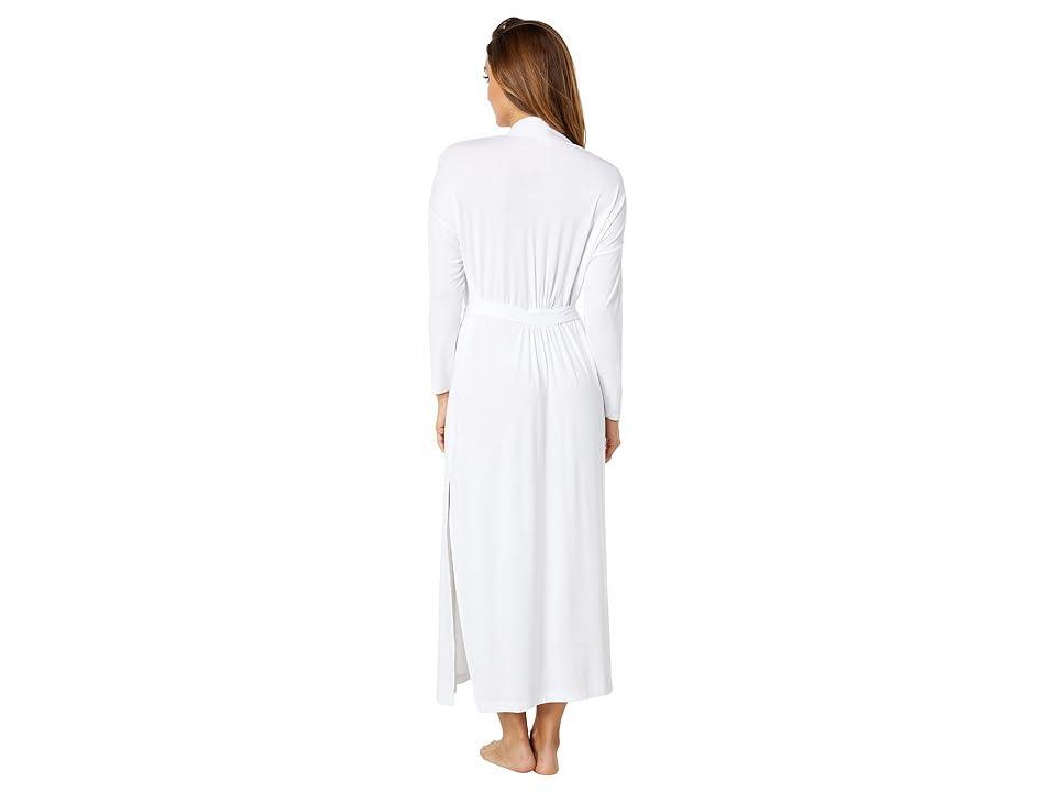 Barefoot Dreams Luxe Milk Jersey(r) Duster Robe (Pearl) Women's Robe Product Image