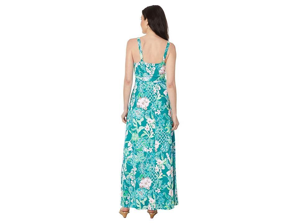 Womens Blake Floral V-Neck Maxi Dress Product Image