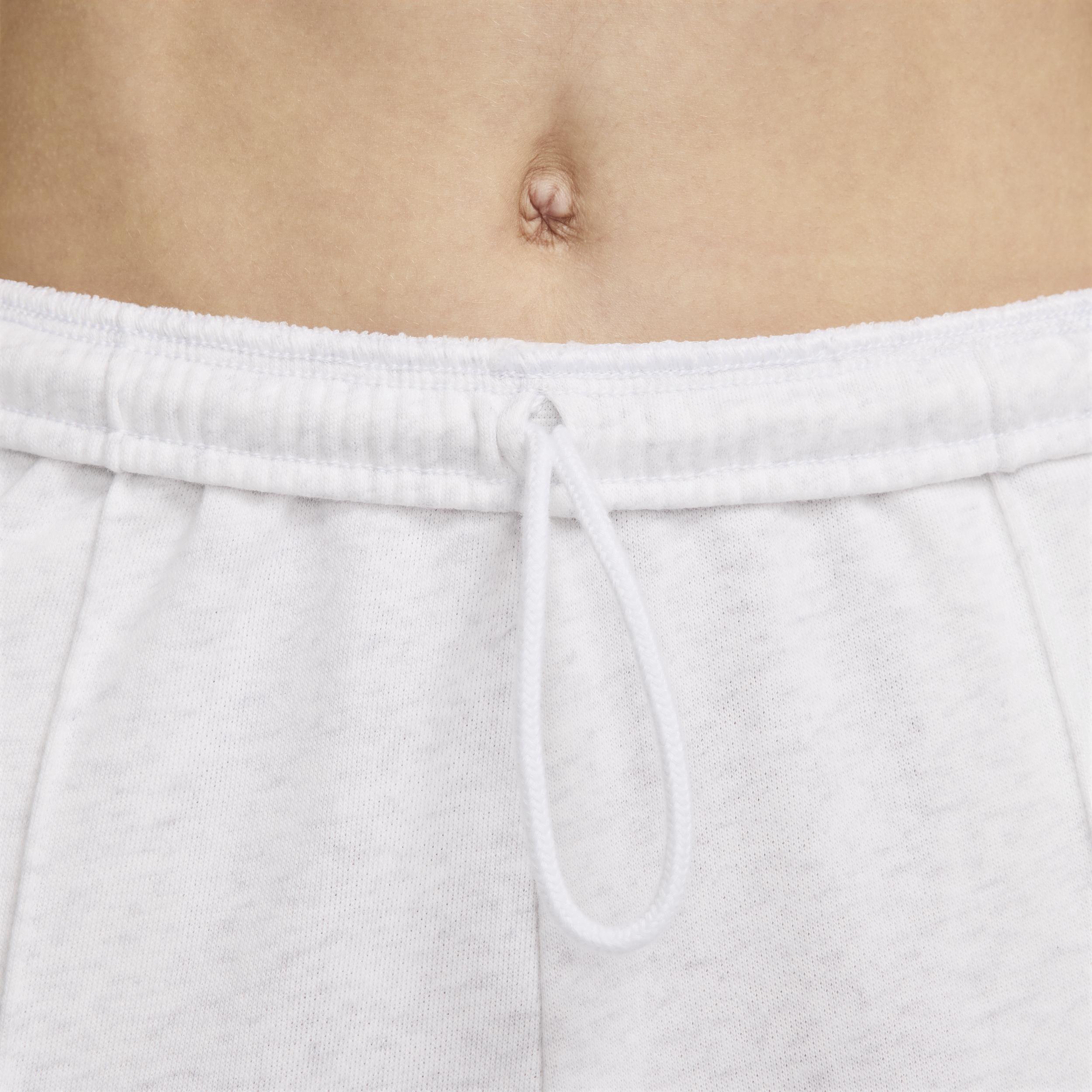 Womens Nike Sportswear Chill Terry Mid-Rise French Terry Open-Hem Sweatpants Product Image