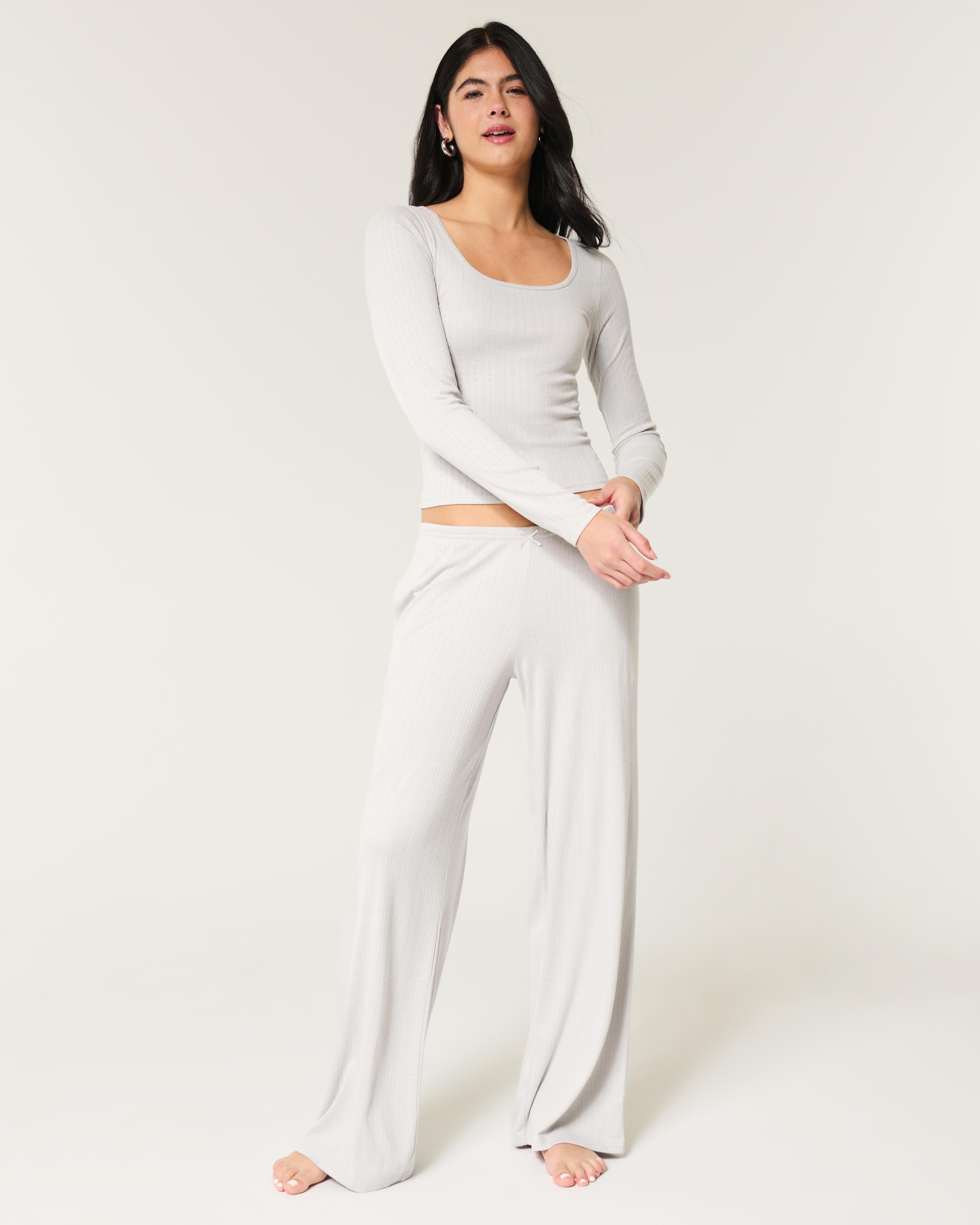 Pointelle Pajama Pants Product Image