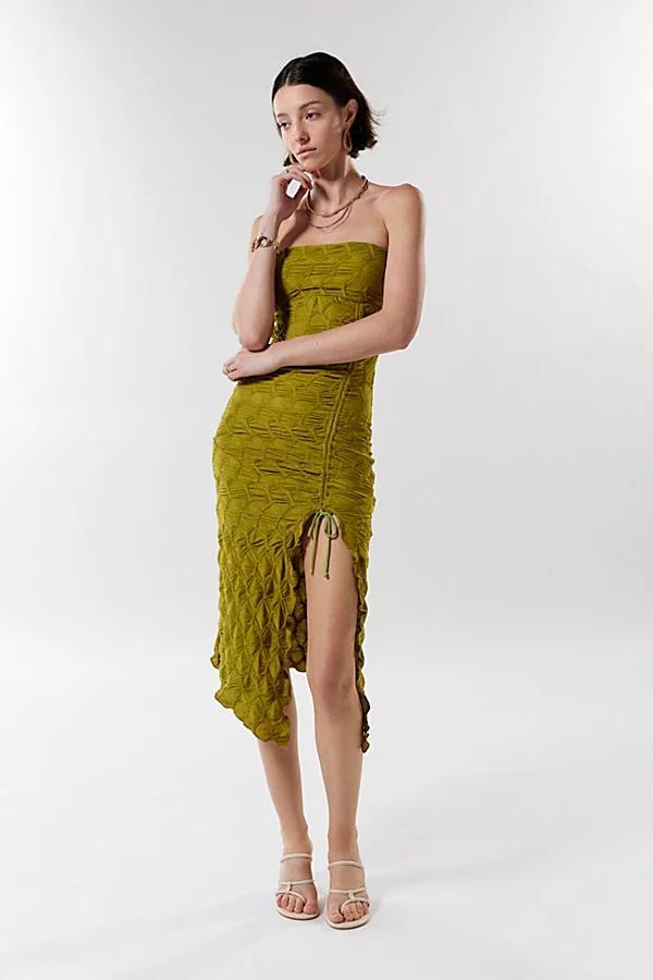 UO Remy Textured Tube Midi Dress Womens at Urban Outfitters product image