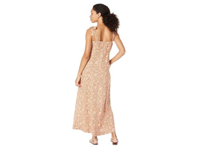 Faherty Kendall Dress (Bronze Riviera Floral) Women's Dress Product Image