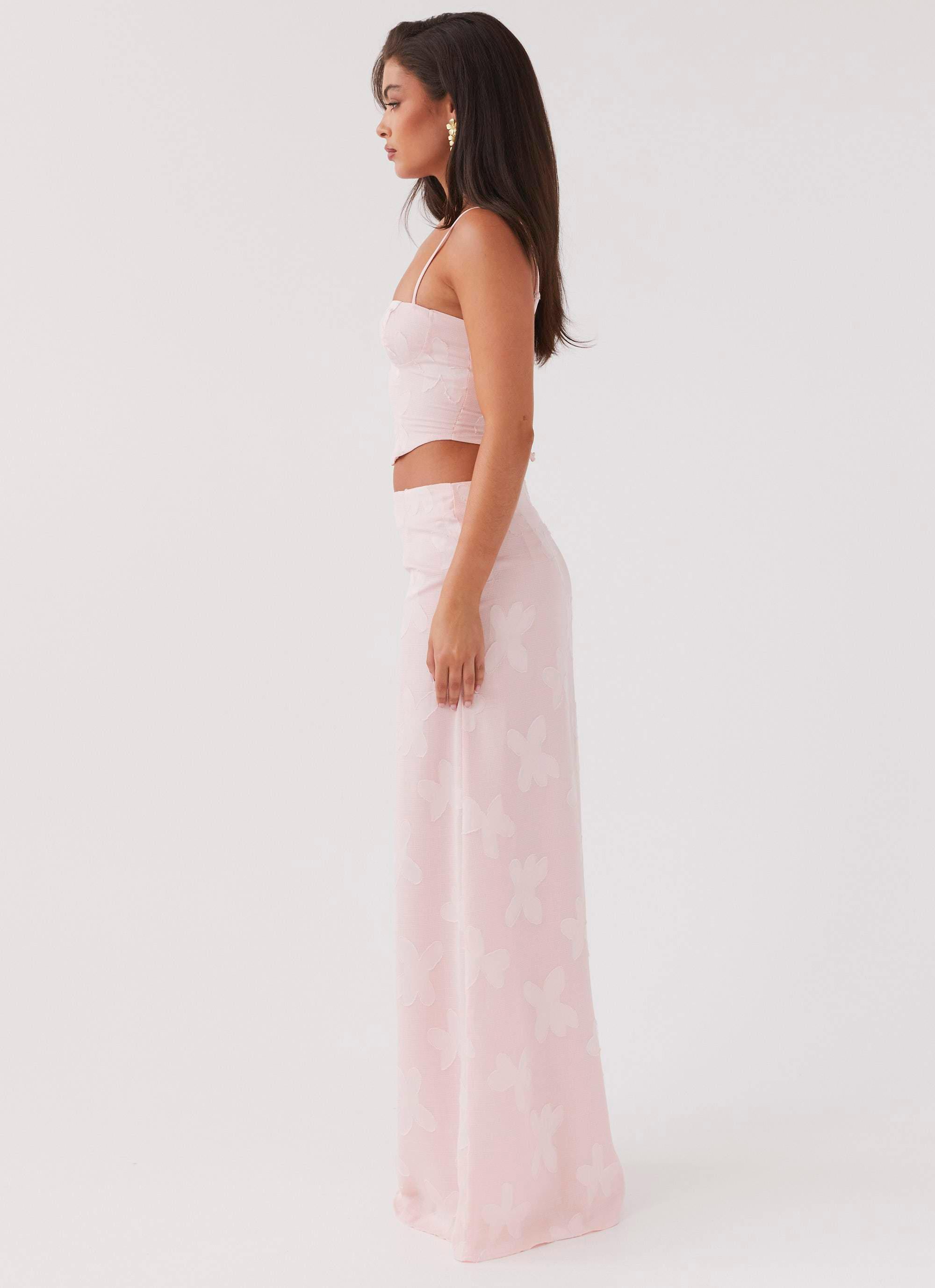 Best Love Maxi Skirt - Pink Petal Product Image