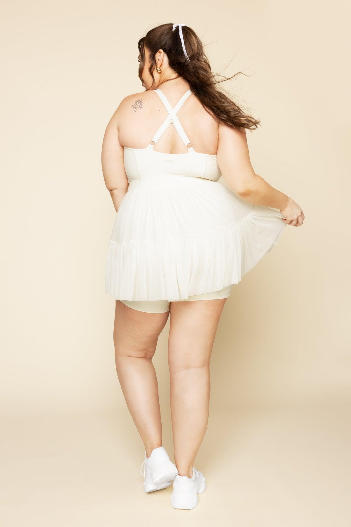 Corset Pirouette Dress - Ivory Product Image