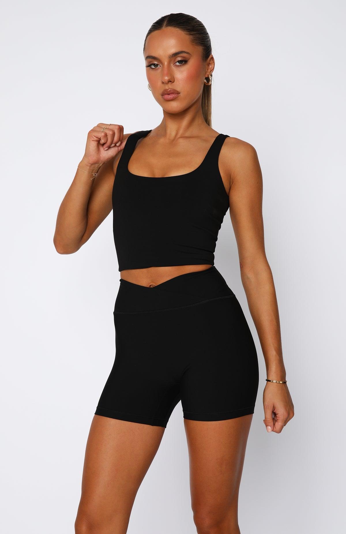 Mila Sports Crop Black Product Image