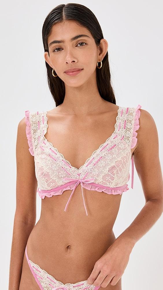 For Love & Lemons Dauphine Bralette | Shopbop Product Image