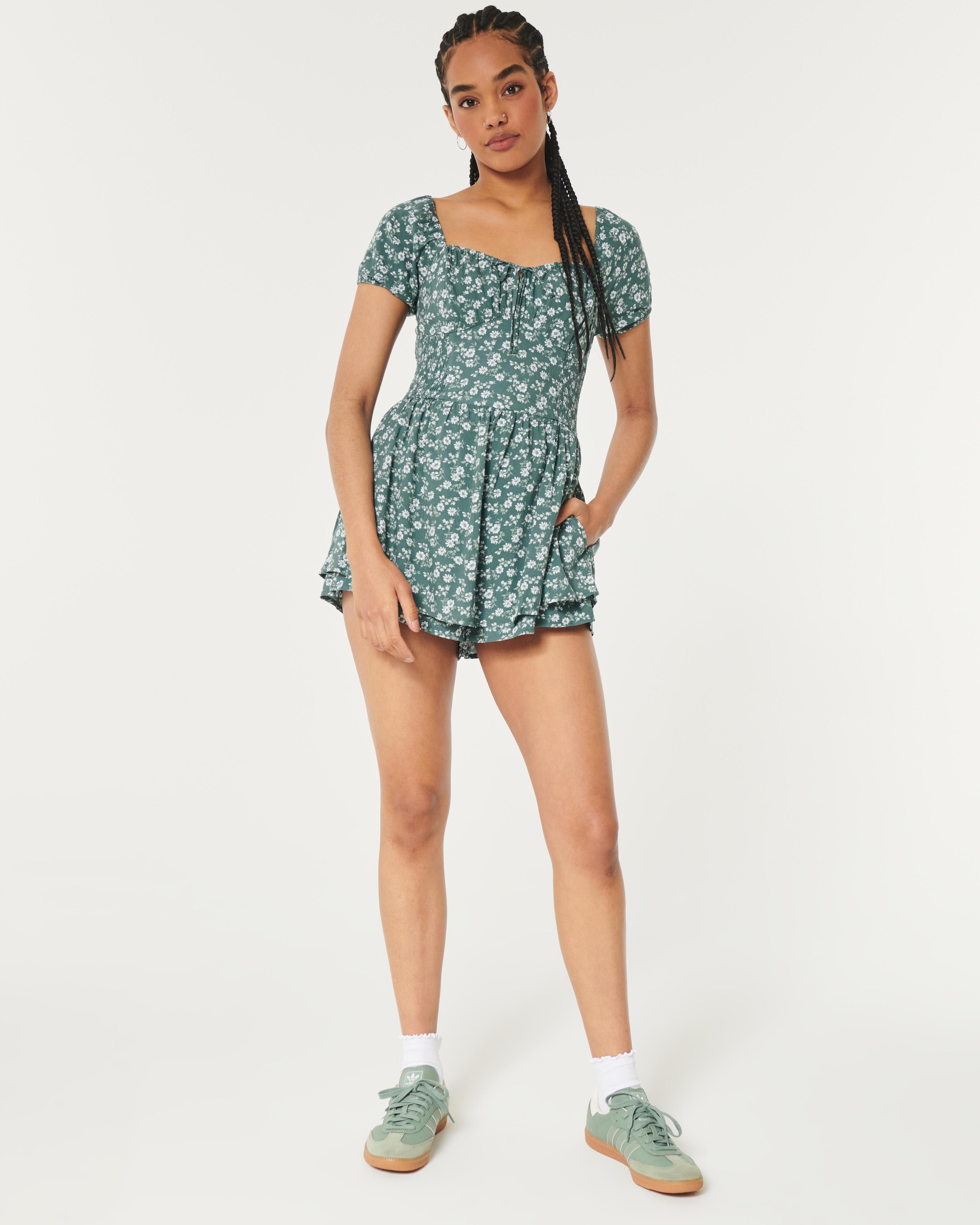 Hollister Sofia Double-Tier Romper Product Image