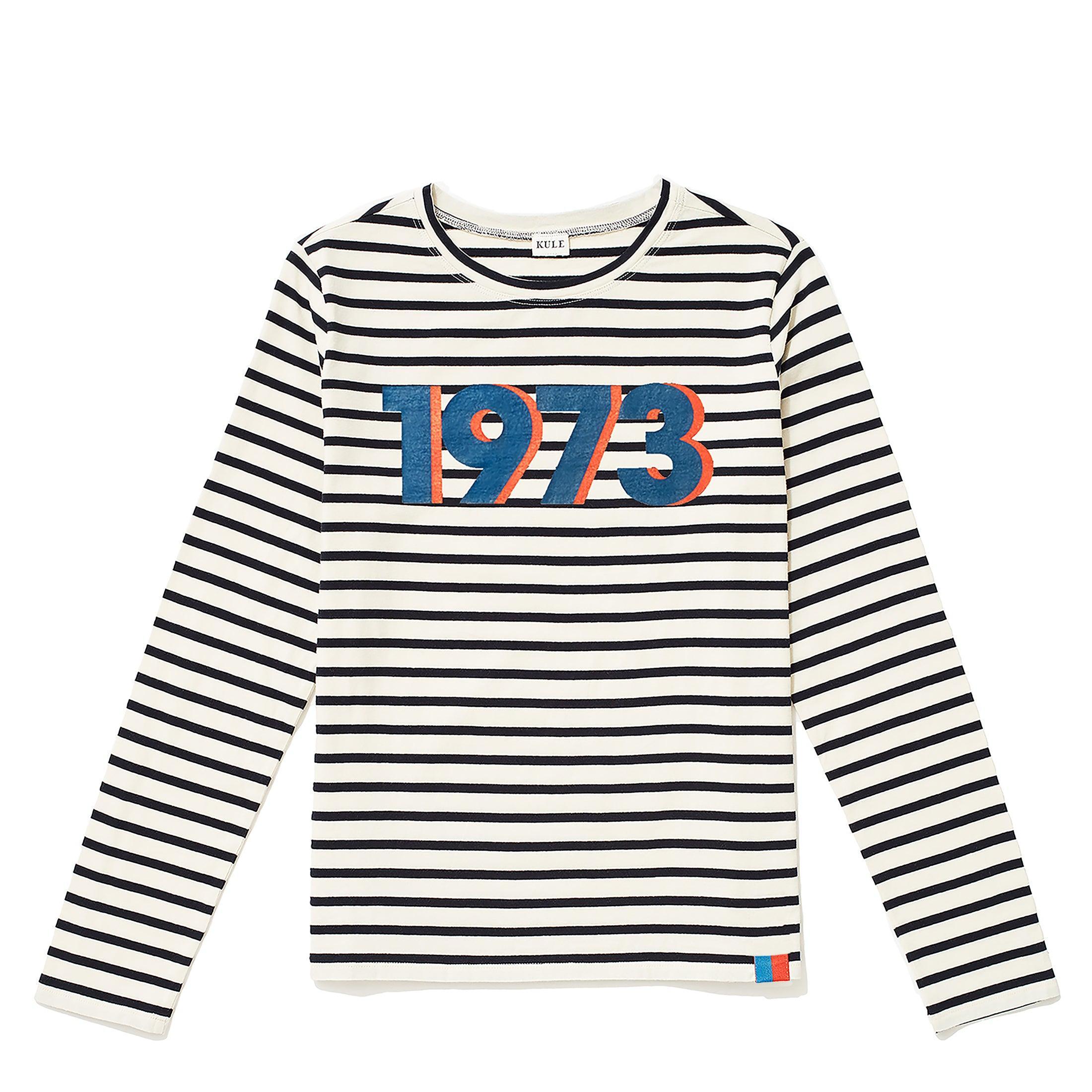 The Modern Long 1973 - Cream/Navy Female Product Image