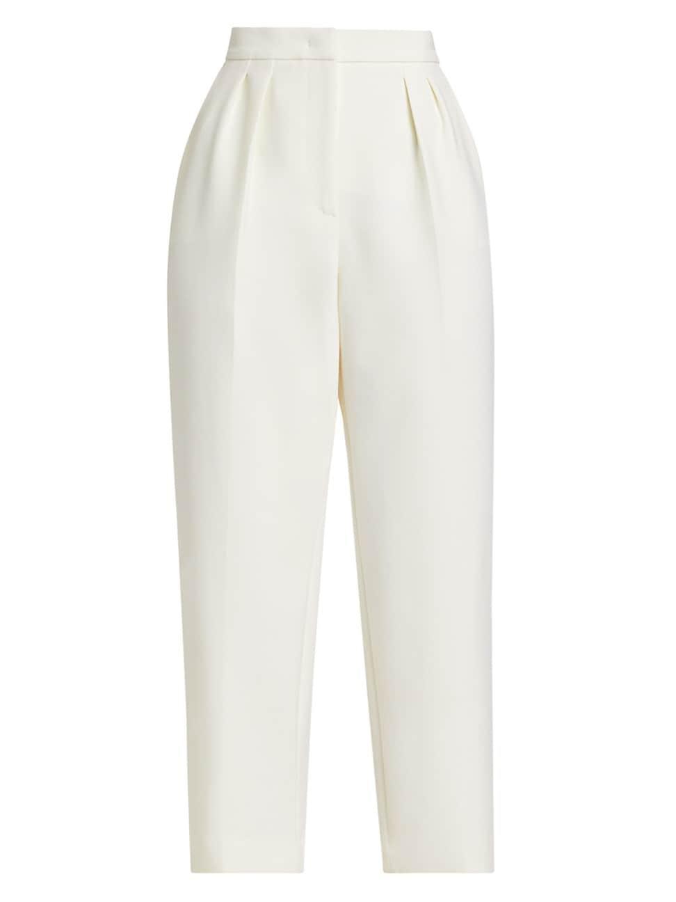 Womens Verbano Stretch Wool Crop Pants product image