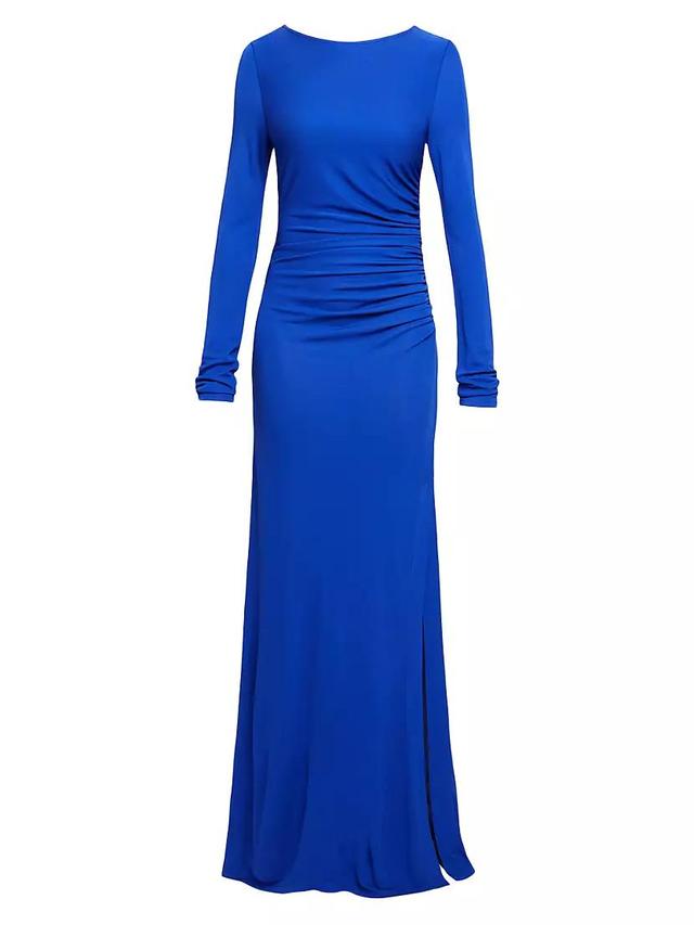 Ruched Jersey Maxi Dress Product Image