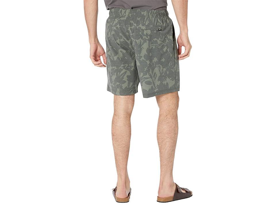 Prana Metric E (Floral Camo) Men's Swimwear Product Image