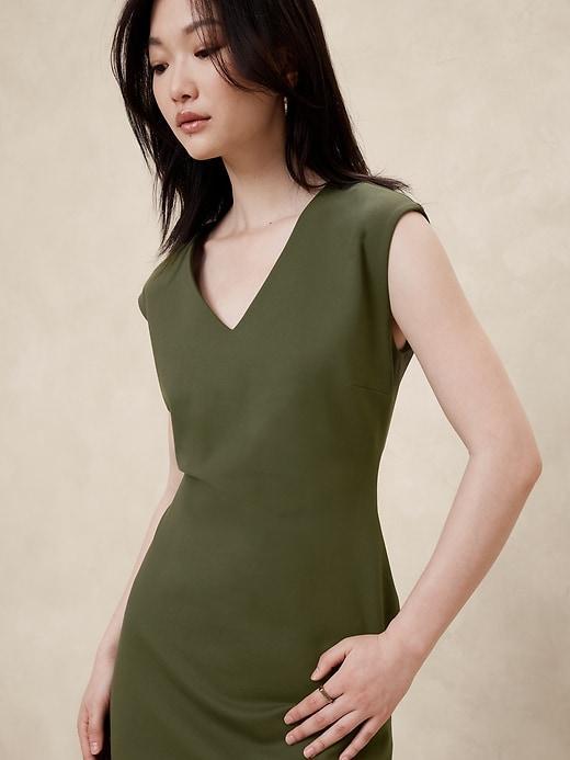 Ponte Knee-Length Dress Product Image