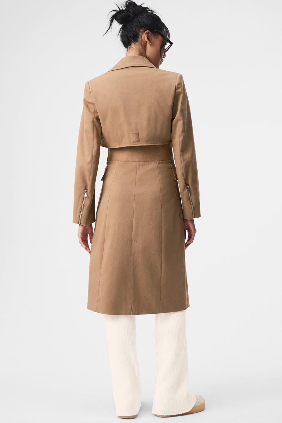 Formation Trench Coat - Toasted Almond Female Product Image