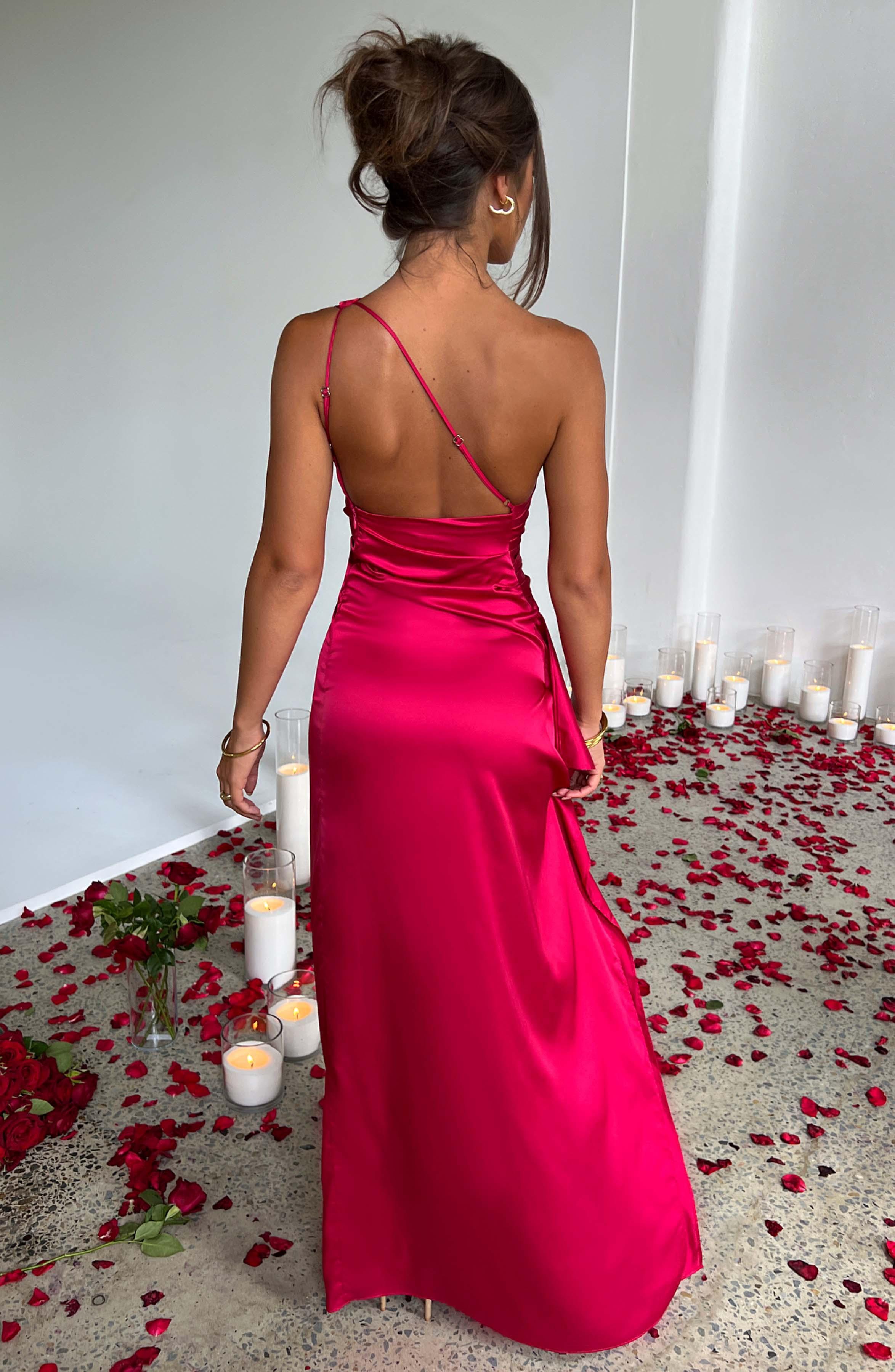 Ariel Maxi Dress - Red Product Image