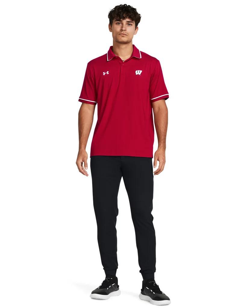 Men's UA Tee 2 Green Collegiate Tipped Polo Product Image