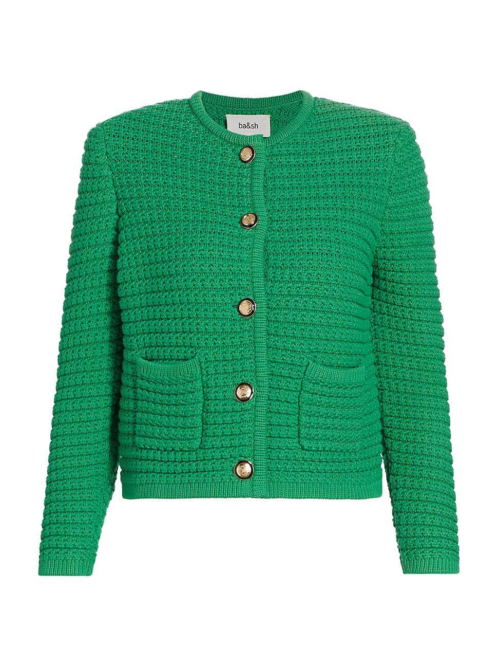 Womens Gaspard Cotton-Blend Cardigan Product Image