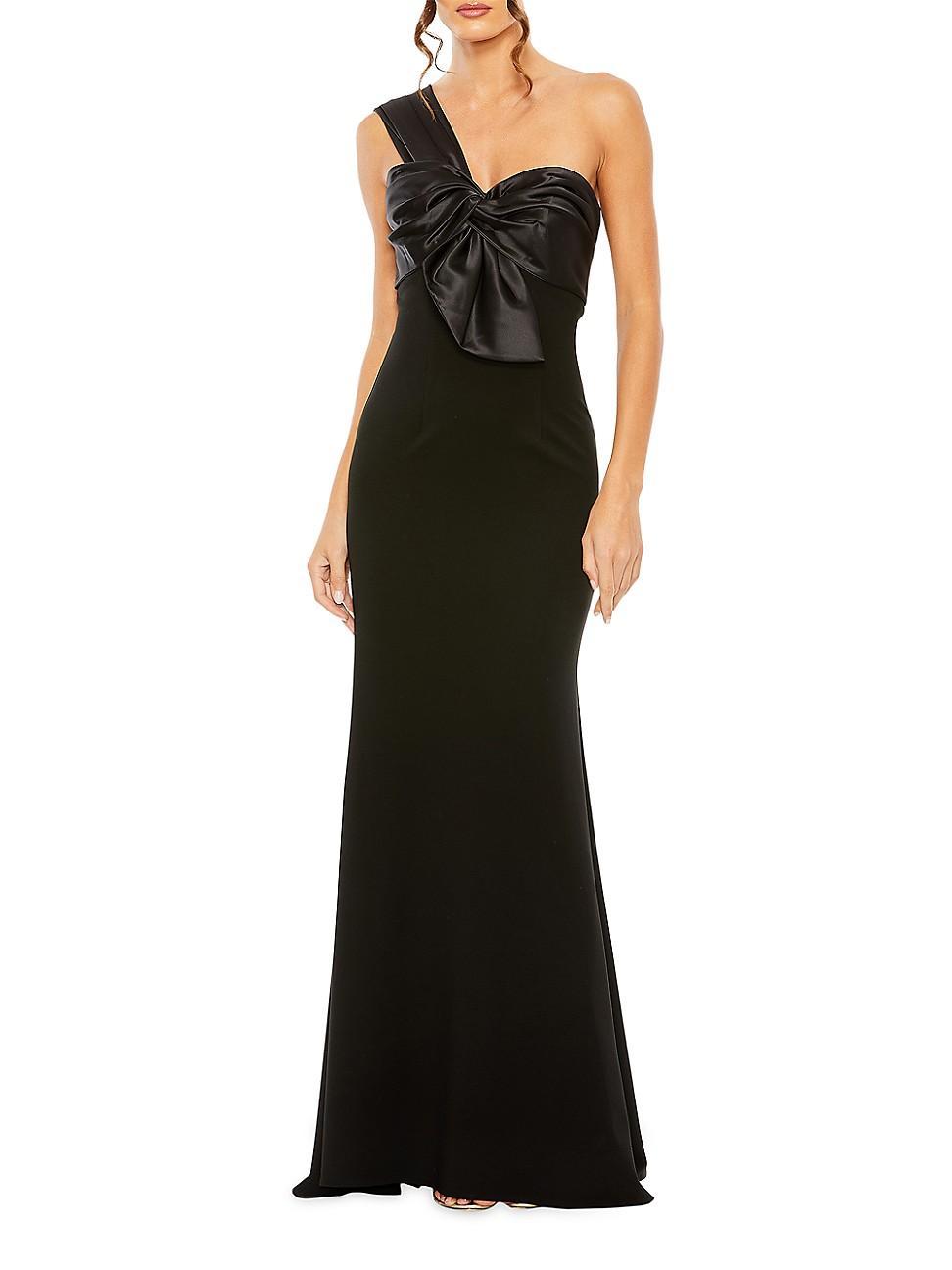 Mac Duggal One-Shoulder Trumpet Gown Product Image