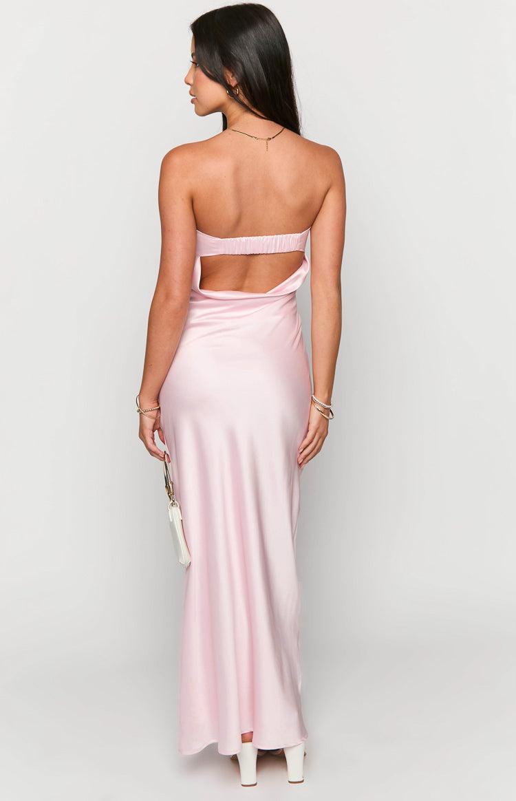 Maiah Light Pink Maxi Dress Product Image