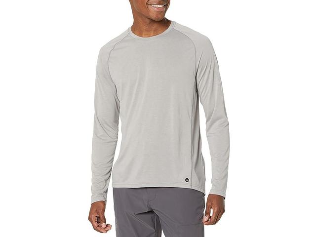 Prana Men's Mission Trails LS Tee Black Heather Product Image