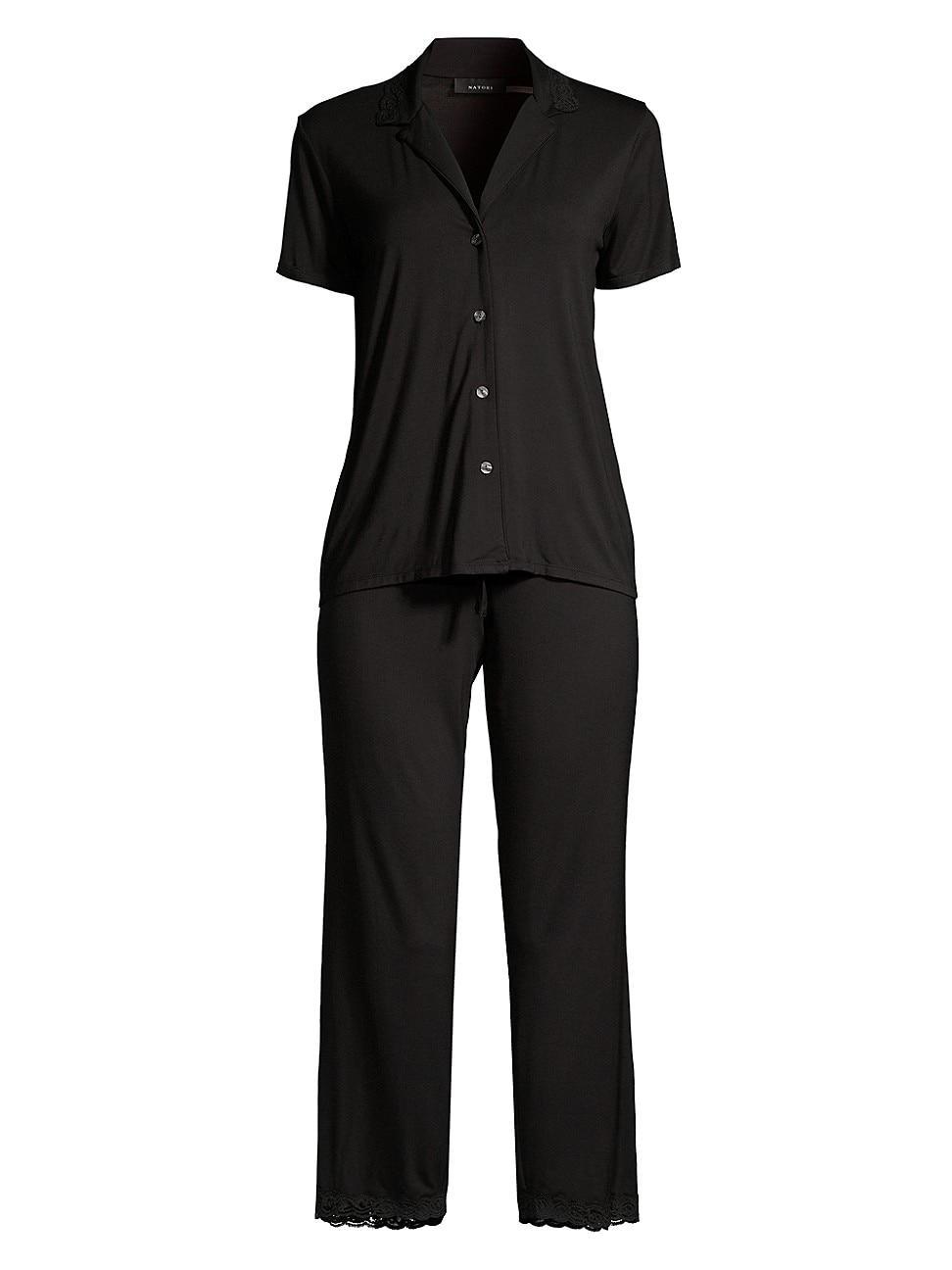 Womens Feathers Essentials Pajama Set Product Image